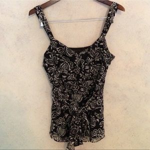 Ann Taylor silk sleeveless dressy top